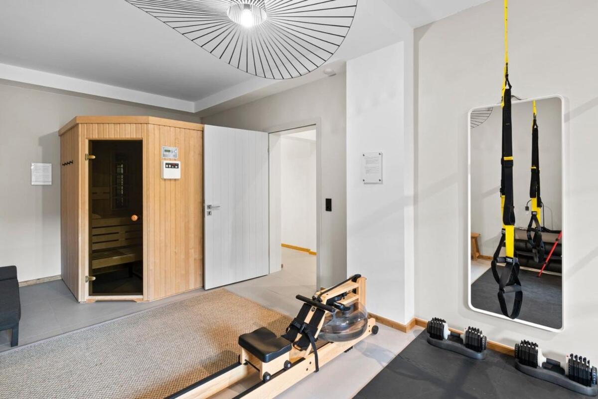 Luxus Meerblick Strand & Sauna & Garten & Heimkino Glowe Exteriör bild